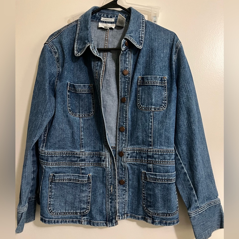 Sports denim jeans jacket